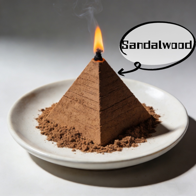 Sandalwood Perfume Oil - Qualidade natural sândalo em pó material
