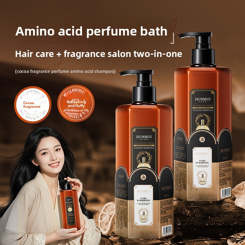 Fragrance Perfume For Hair - Shampoo com fragrância de cacau, aminoácidos,