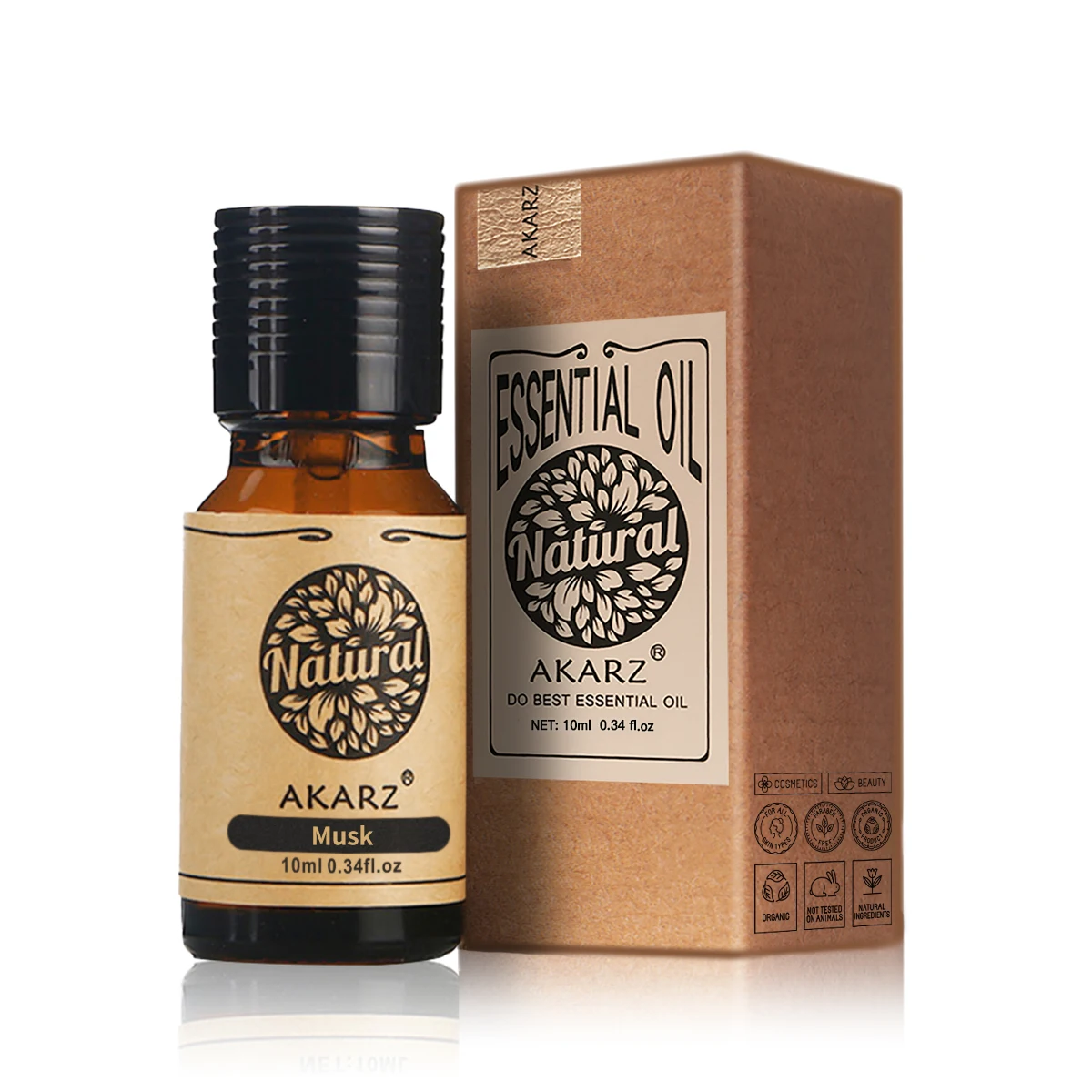 Sandalwood Perfume Oil - Akarz óleo essencial de almíscar aromaterapia