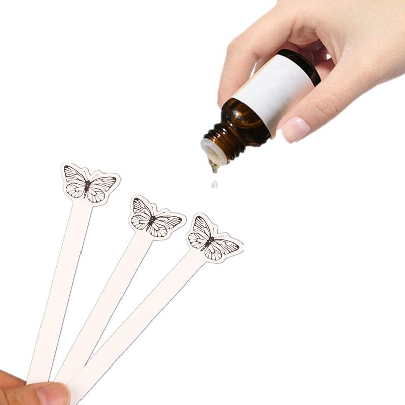 100 Peças de Papel Testador Cr - Perfume Fragrance Essence avaliação e preço