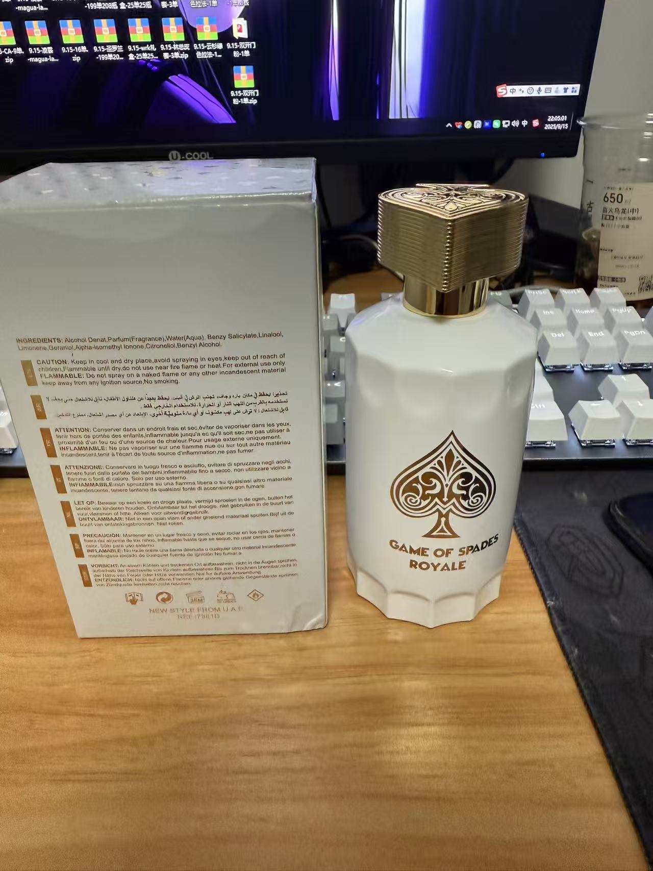 Jo Milano Paris Game of Spades - Perfume Royal Fragrance avaliação e preço